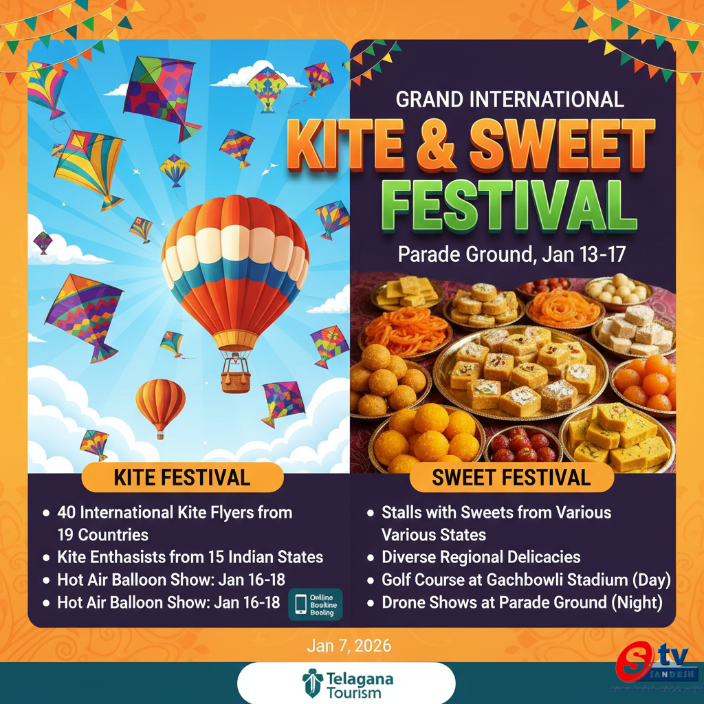 సంక్రాంతి సంబరాలు: పరేడ్ గ్రౌండ్స్‌లో అట్టహాసంగా ‘కైట్ అండ్ స్వీట్ ఫెస్టివల్’ - మంత్రి జూపల్లి